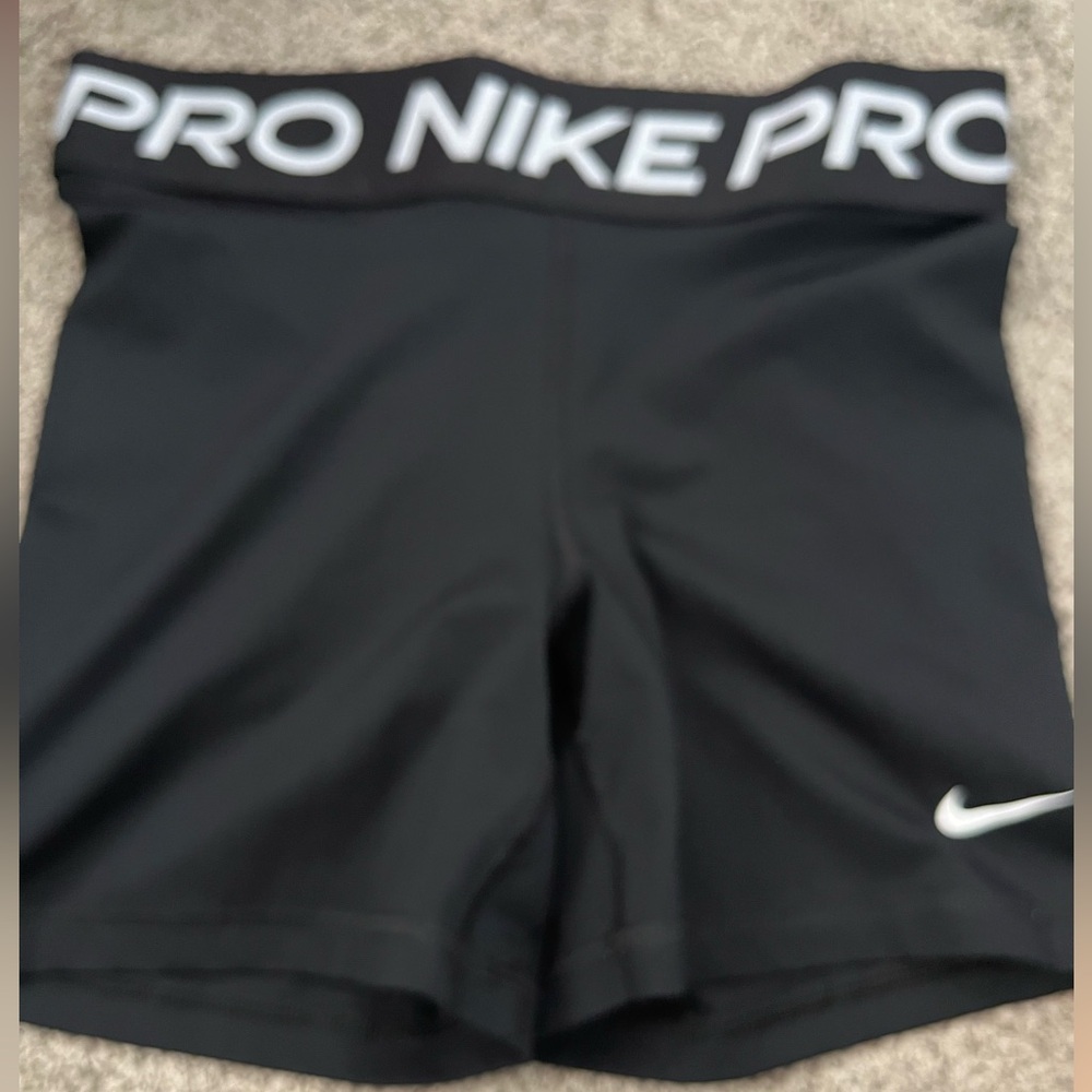 Red, Blue, and Black 5in Nike pros